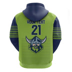 Raiders Rugby Custom Hoodie The Green Machine Simple Style