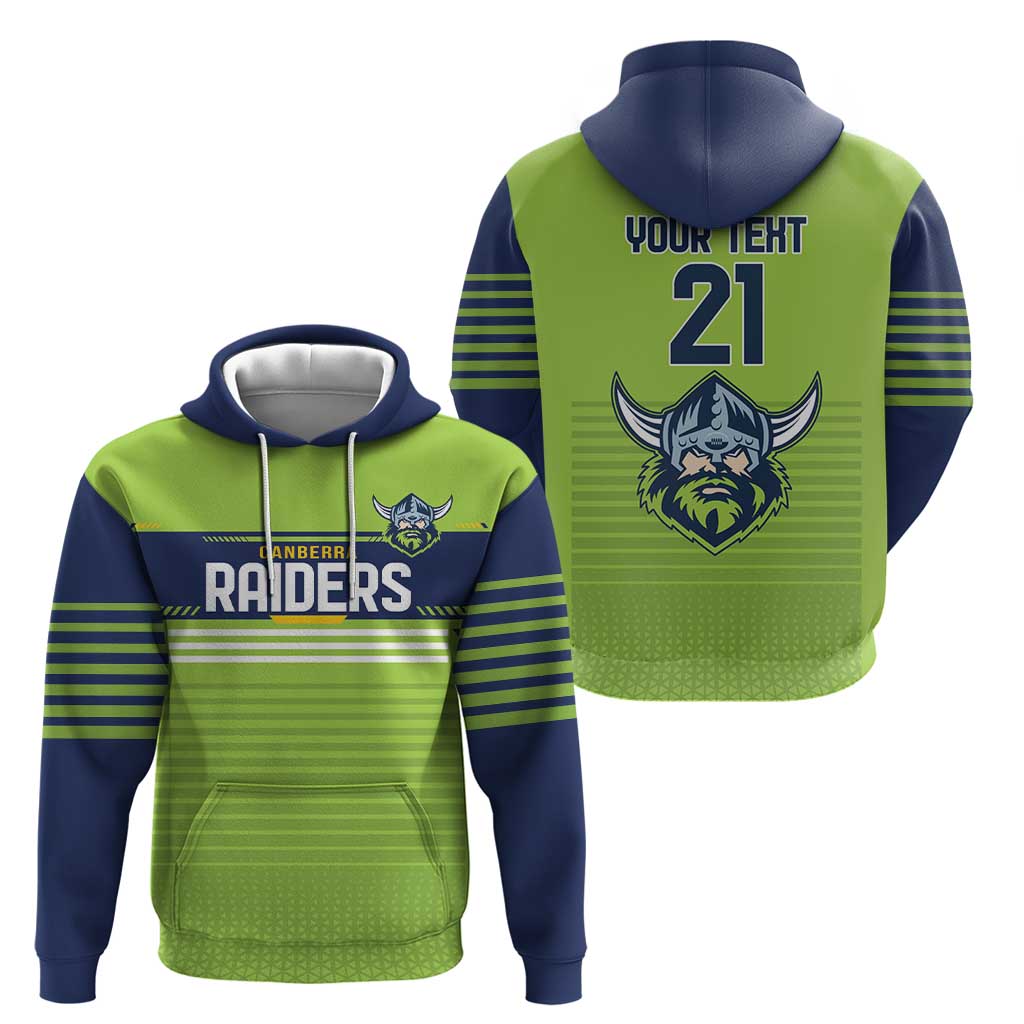 Raiders Rugby Custom Hoodie The Green Machine Simple Style