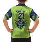 Raiders Rugby Custom Kid Hawaiian Shirt The Green Machine Simple Style