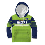 Raiders Rugby Custom Kid Hoodie The Green Machine Simple Style