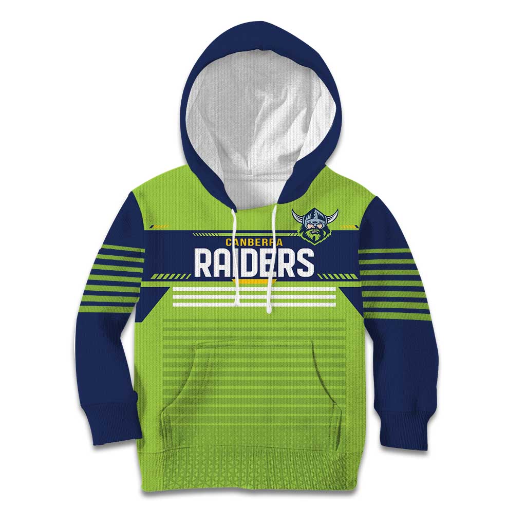 Raiders Rugby Custom Kid Hoodie The Green Machine Simple Style