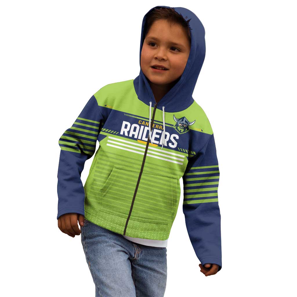 Raiders Rugby Custom Kid Hoodie The Green Machine Simple Style