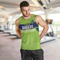 Raiders Rugby Custom Men Tank Top The Green Machine Simple Style