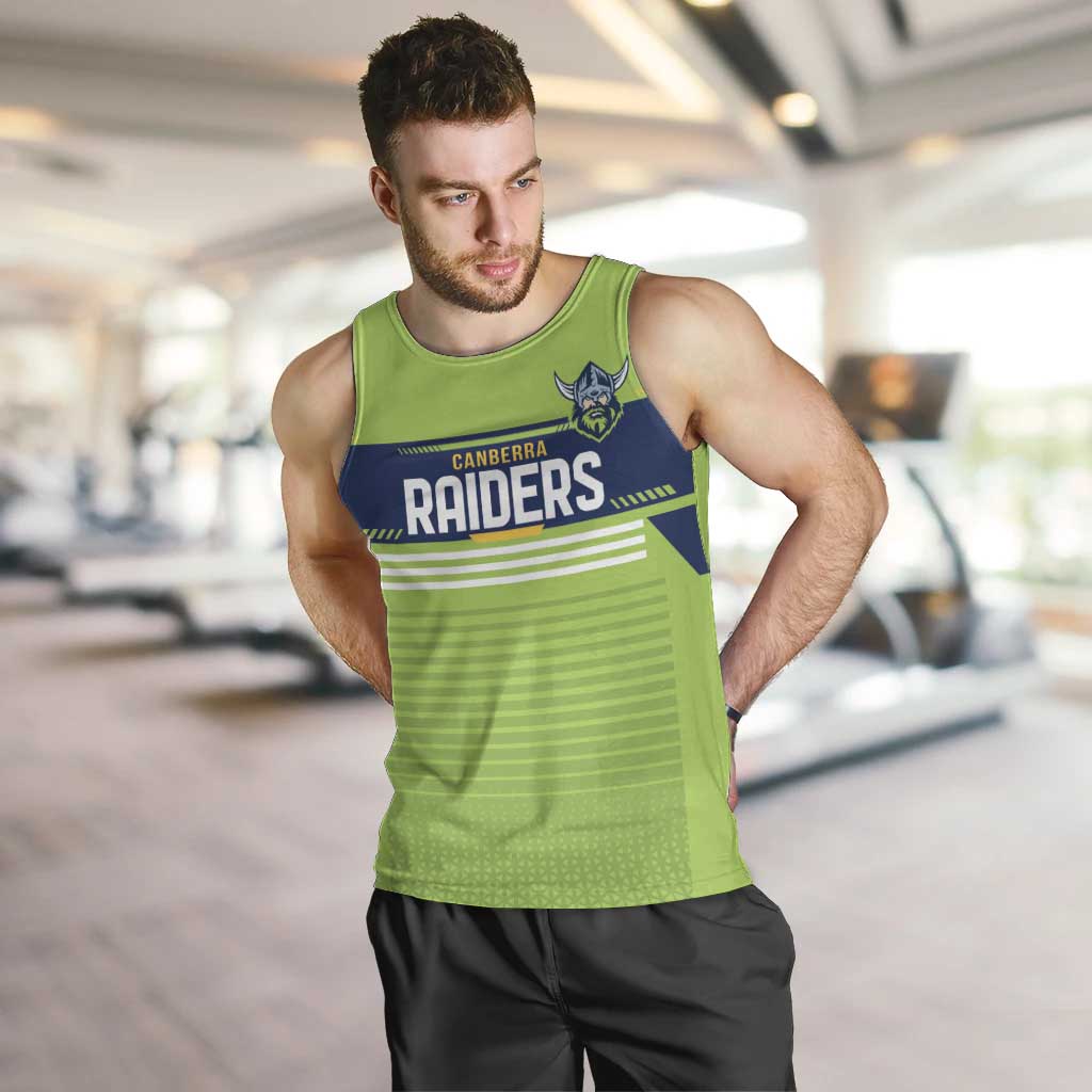 Raiders Rugby Custom Men Tank Top The Green Machine Simple Style