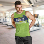 Raiders Rugby Custom Men Tank Top The Green Machine Simple Style