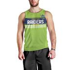 Raiders Rugby Custom Men Tank Top The Green Machine Simple Style
