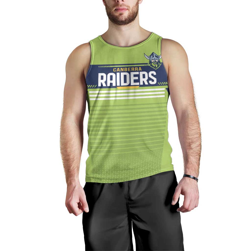 Raiders Rugby Custom Men Tank Top The Green Machine Simple Style