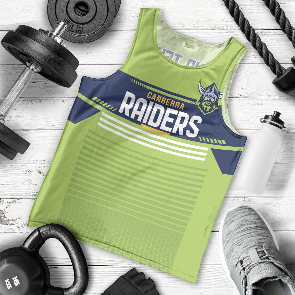 Raiders Rugby Custom Men Tank Top The Green Machine Simple Style