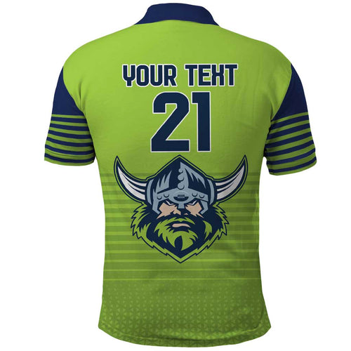 Raiders Rugby Custom Polo Shirt The Green Machine Simple Style