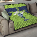 Raiders Rugby Custom Quilt The Green Machine Simple Style