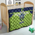 Raiders Rugby Custom Quilt The Green Machine Simple Style