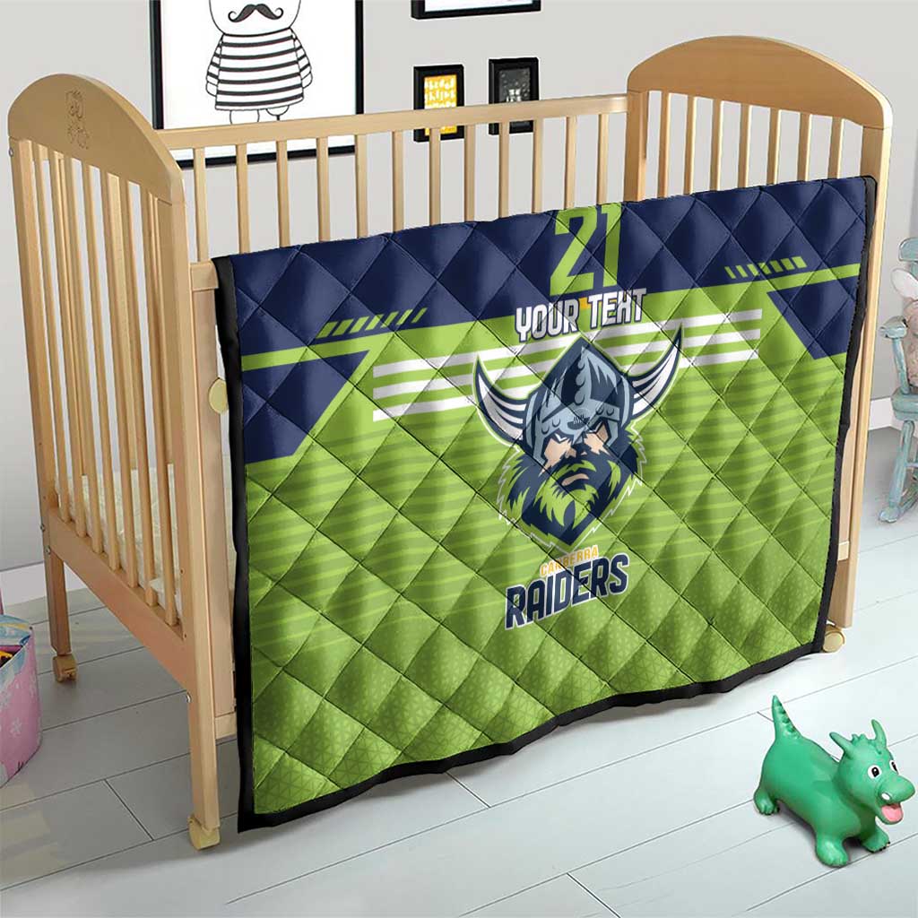 Raiders Rugby Custom Quilt The Green Machine Simple Style