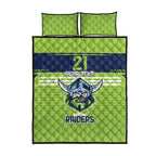 Raiders Rugby Custom Quilt Bed Set The Green Machine Simple Style
