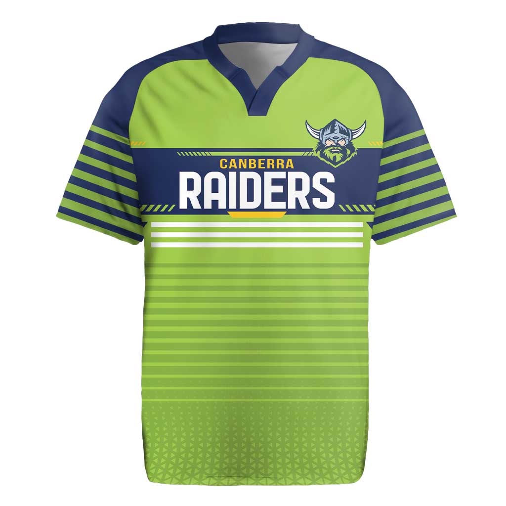 Raiders Rugby Custom Rugby Jersey The Green Machine Simple Style