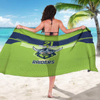 Raiders Rugby Custom Sarong The Green Machine Simple Style