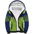 Raiders Rugby Custom Sherpa Hoodie The Green Machine Simple Style