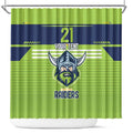 Raiders Rugby Custom Shower Curtain The Green Machine Simple Style