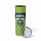 Raiders Rugby Custom Skinny Tumbler The Green Machine Simple Style