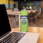 Raiders Rugby Custom Skinny Tumbler The Green Machine Simple Style