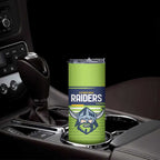 Raiders Rugby Custom Skinny Tumbler The Green Machine Simple Style