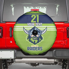 Raiders Rugby Custom Spare Tire Cover The Green Machine Simple Style