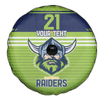 Raiders Rugby Custom Spare Tire Cover The Green Machine Simple Style