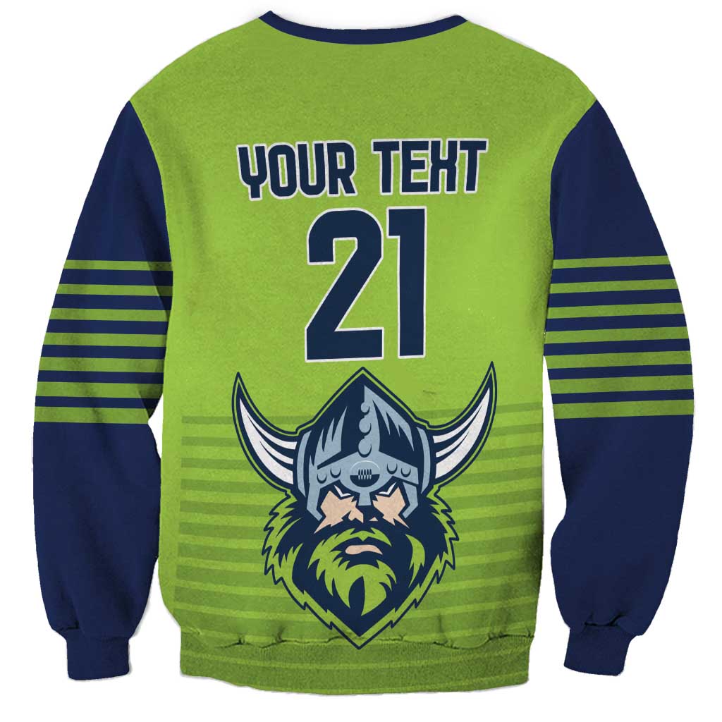 Raiders Rugby Custom Sweatshirt The Green Machine Simple Style