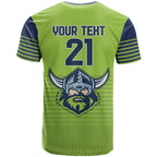 Raiders Rugby Custom T Shirt The Green Machine Simple Style