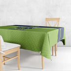 Raiders Rugby Custom Tablecloth The Green Machine Simple Style