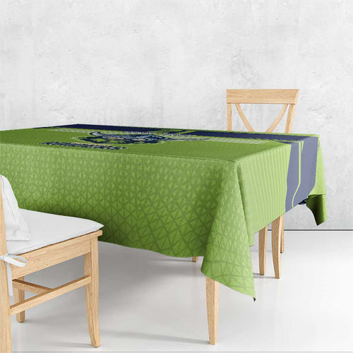 Raiders Rugby Custom Tablecloth The Green Machine Simple Style
