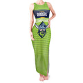 Raiders Rugby Custom Tank Maxi Dress The Green Machine Simple Style
