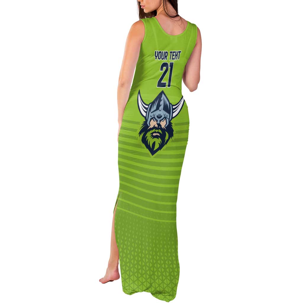 Raiders Rugby Custom Tank Maxi Dress The Green Machine Simple Style