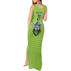 Raiders Rugby Custom Tank Maxi Dress The Green Machine Simple Style