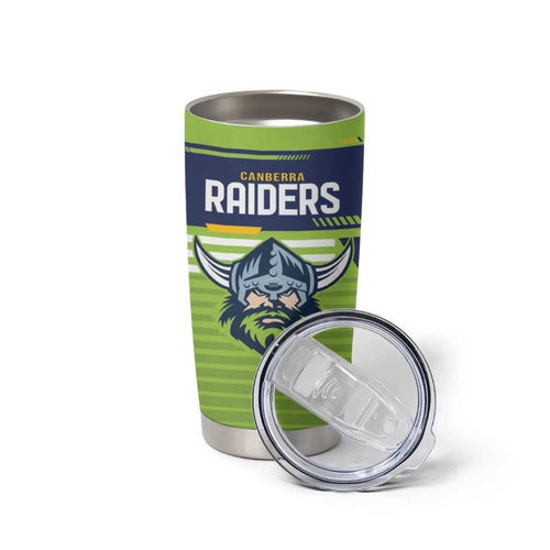 Raiders Rugby Custom Tumbler Cup The Green Machine Simple Style
