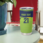 Raiders Rugby Custom Tumbler Cup The Green Machine Simple Style