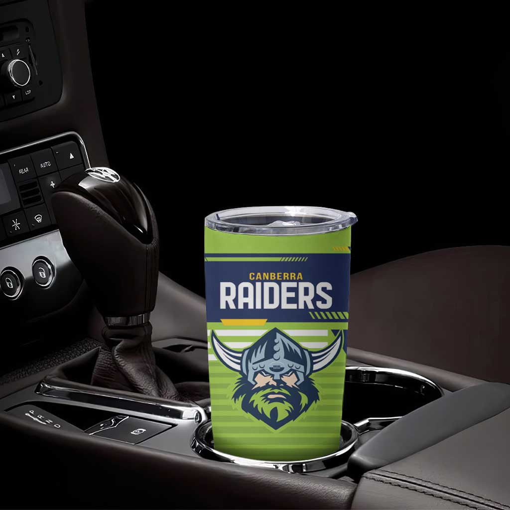 Raiders Rugby Custom Tumbler Cup The Green Machine Simple Style