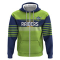 Raiders Rugby Custom Zip Hoodie The Green Machine Simple Style