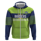 Raiders Rugby Custom Zip Hoodie The Green Machine Simple Style