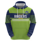 Raiders Rugby Custom Zip Hoodie The Green Machine Simple Style