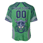 Raiders Rugby Custom Baseball Jersey With Polynesian Style