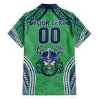 Raiders Rugby Custom Family Matching Short Sleeve Bodycon Dress and Hawaiian Shirt With Polynesian Style
