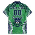 Raiders Rugby Custom Hawaiian Shirt With Polynesian Style