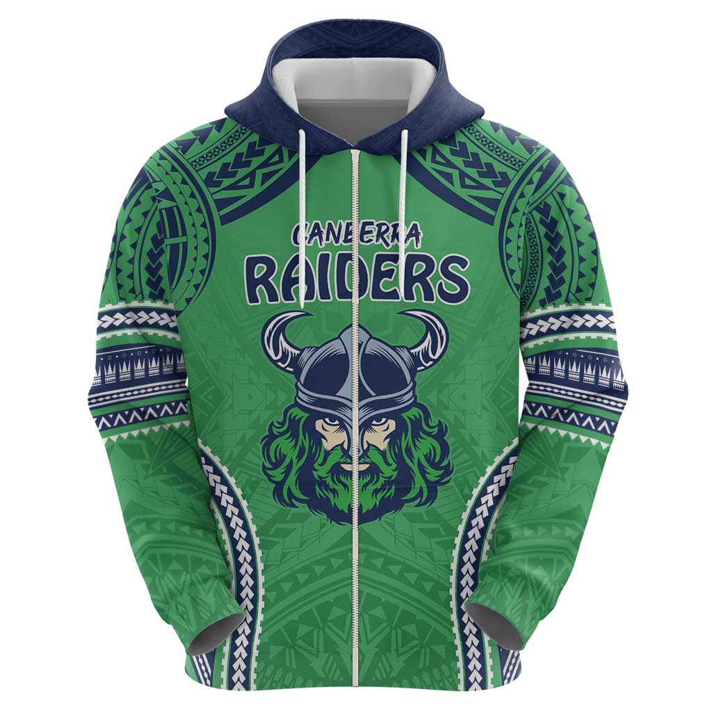 Raiders Rugby Custom Hoodie With Polynesian Style