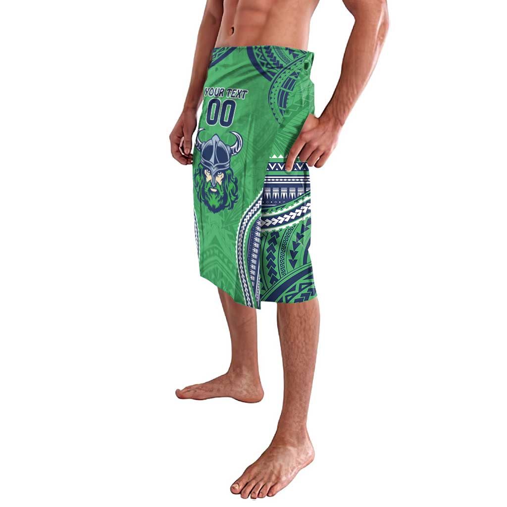 Raiders Rugby Custom Lavalava With Polynesian Style