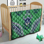 Raiders Rugby Custom Quilt With Polynesian Style