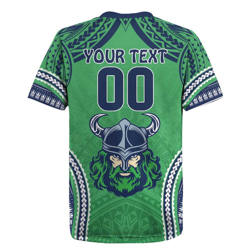 Raiders Rugby Custom Rugby Jersey With Polynesian Style