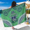 Raiders Rugby Custom Sarong With Polynesian Style