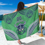 Raiders Rugby Custom Sarong With Polynesian Style