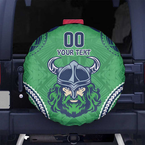 Raiders Rugby Custom Spare Tire Cover With Polynesian Style