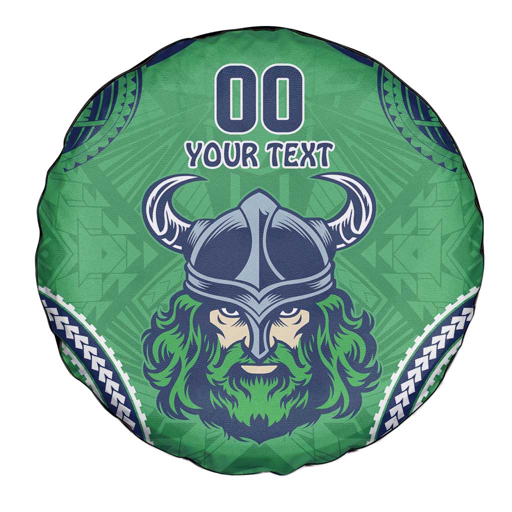 Raiders Rugby Custom Spare Tire Cover With Polynesian Style
